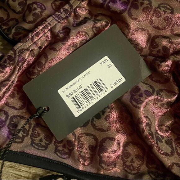 Zadig & Voltaire Bandeau Skull Bikini. - Picture 9 of 12